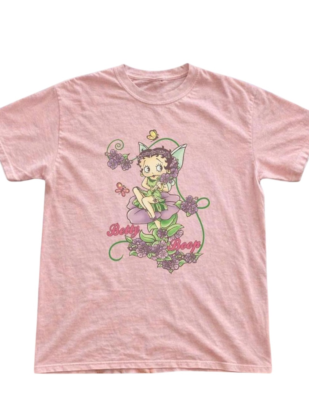Gildan Betty Girls' Pink Graphic Tee